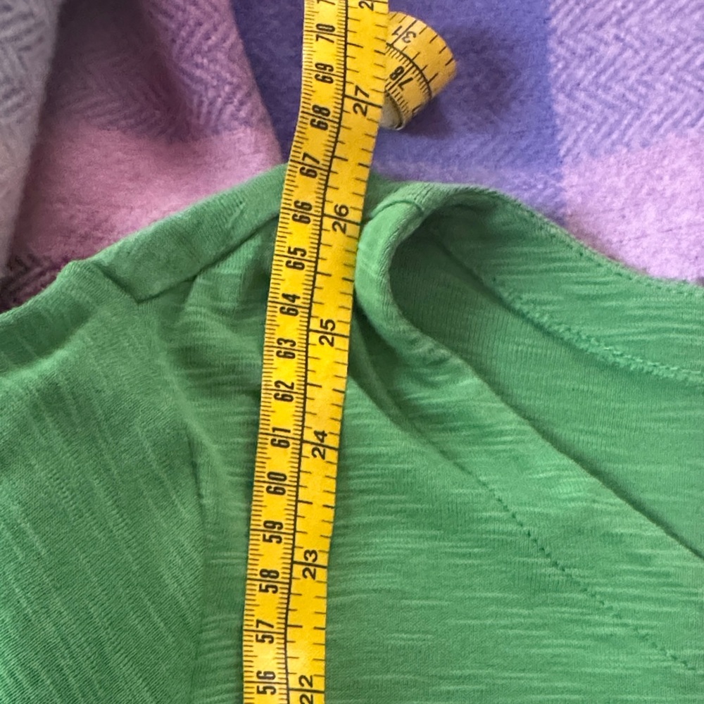 J. Jill Leaf Green Short Sleeve Tee - Picture 4 of 5